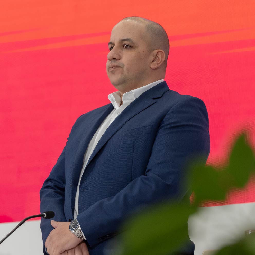 Foto de Jorge Carrillo, presidente de ISA en el evento de la asamblea general ordinaria de ISA